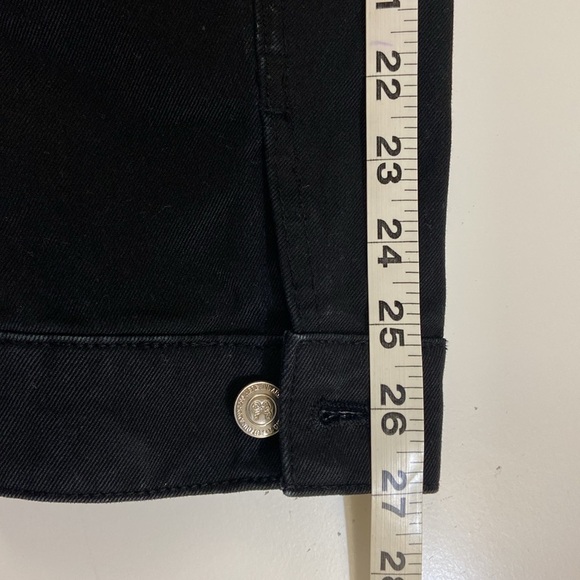 SOULLAND BLACK DENIM JACKET - Picture 8 of 11